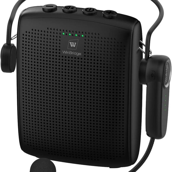 WinBridge Wireless Voice Amplifier for Teachers with Bluetooth Headset Microphon - Picture 3 of 4